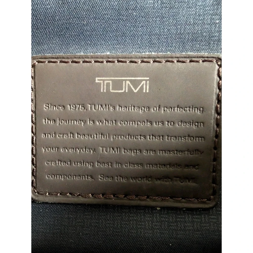 TUMI Alpha 3 Slim Solutions Brief Pack Backpack Anthracite Gray/Brown